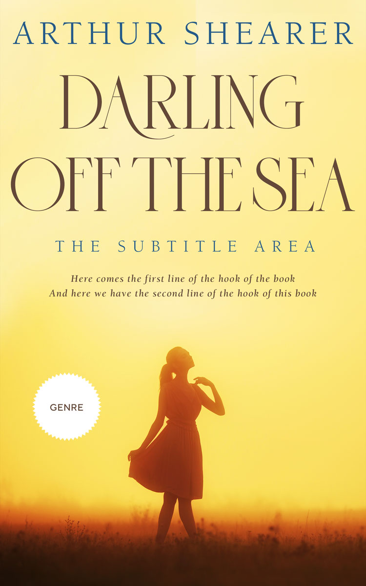 2D view of Premade Health & Mind & Body Book Cover - Sweet Corn