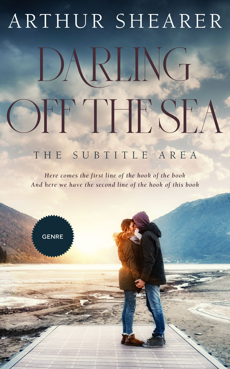 2D view of Premade Romance Book Cover - Sisal