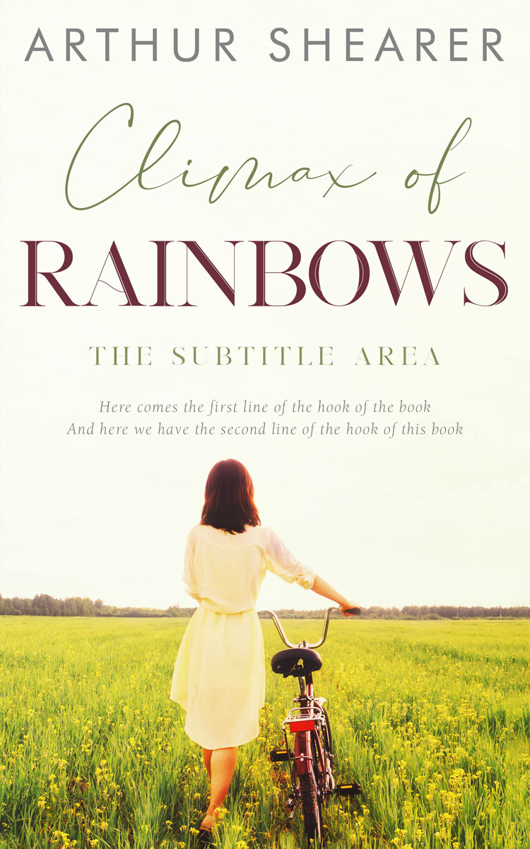 2D view of Premade Romance Book Cover - Bianca