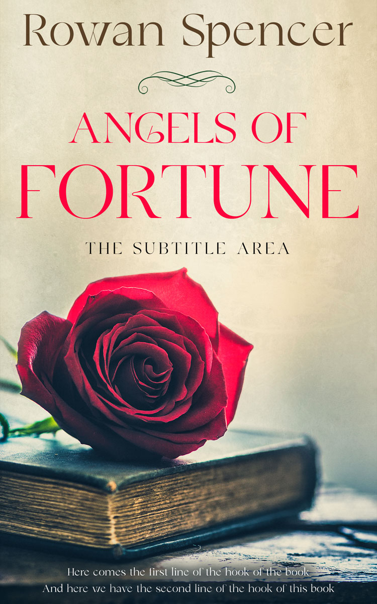 2D view of Outer Space #11021 - Premade Romance Book Cover