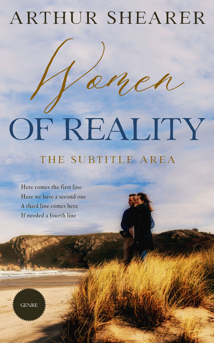 2D view of French Gray #11031 - Premade Romance Book Cover