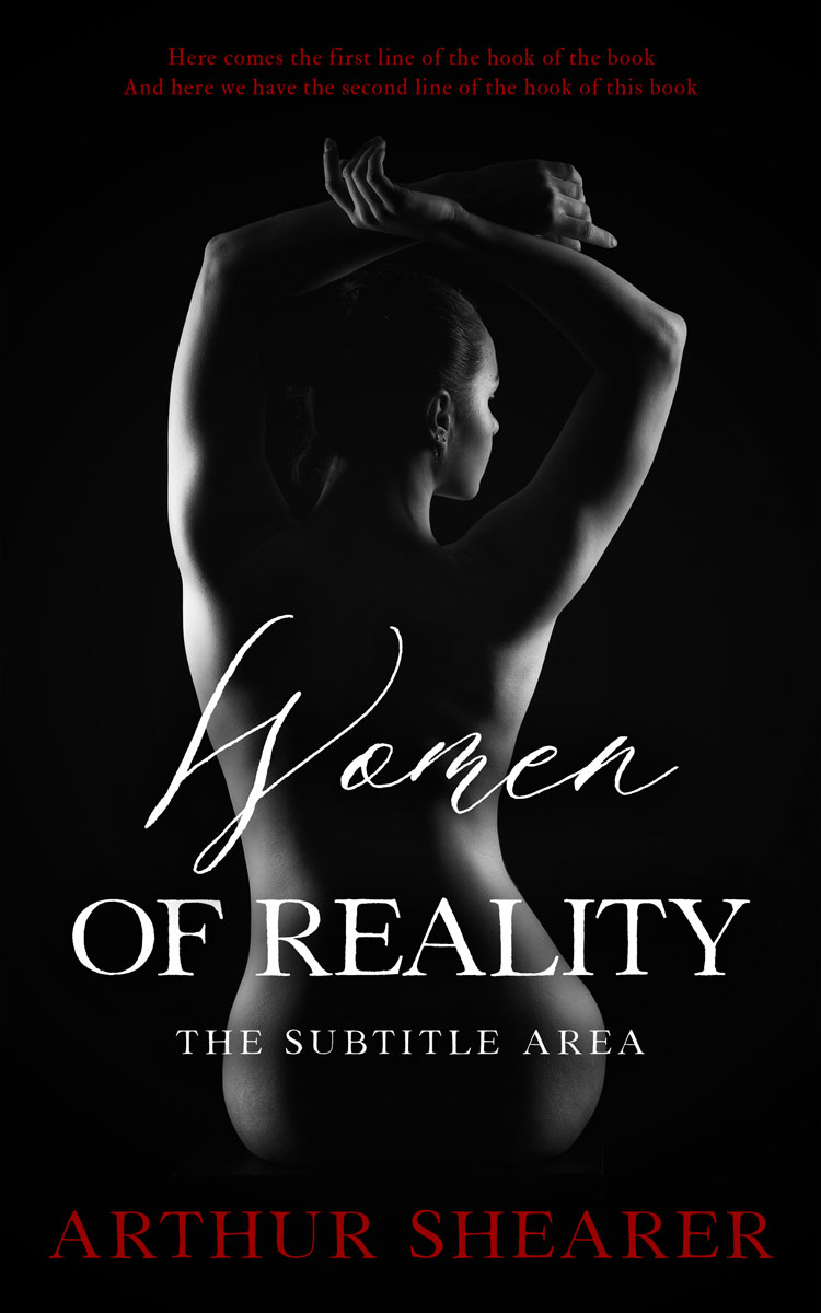 2D view of Cod Gray #11037 - Premade Erotica Book Cover