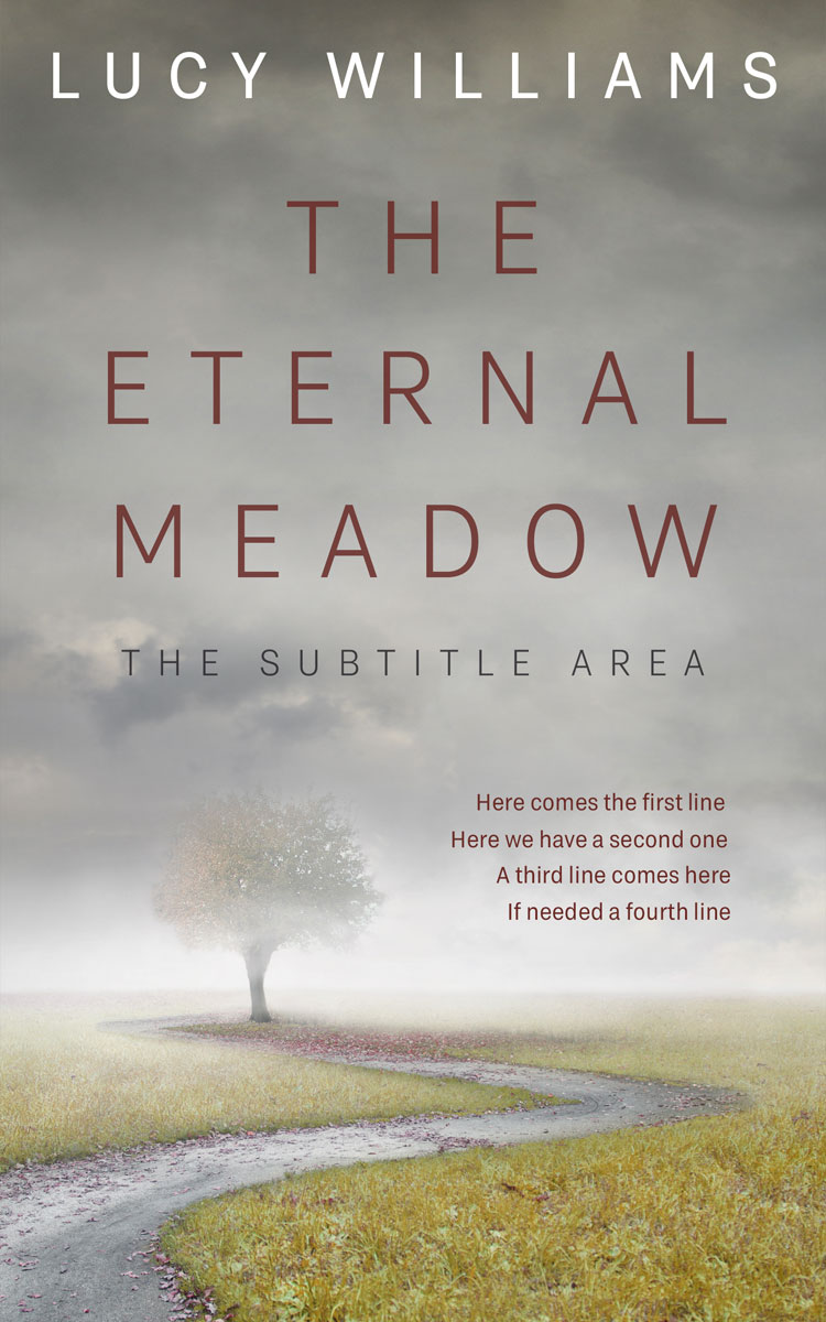 2D view of Premade Surreal Book Cover - Dawn