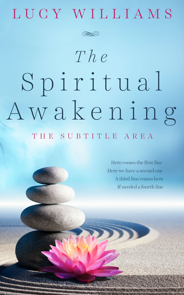 2D view of Powder Blue #11114 - Premade Health & Mind & Body Book Cover