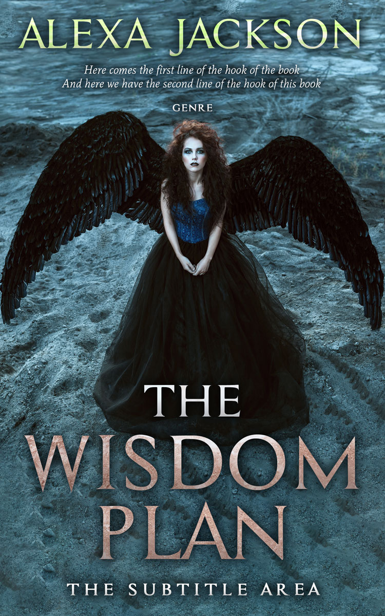 2D view of Outer Space #11124 - Premade Fantasy Book Cover