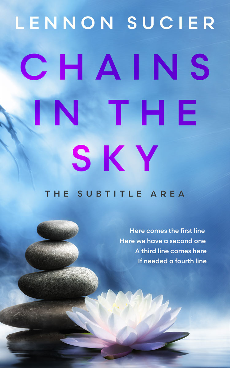 2D view of Premade Health & Mind & Body Book Cover - Danube