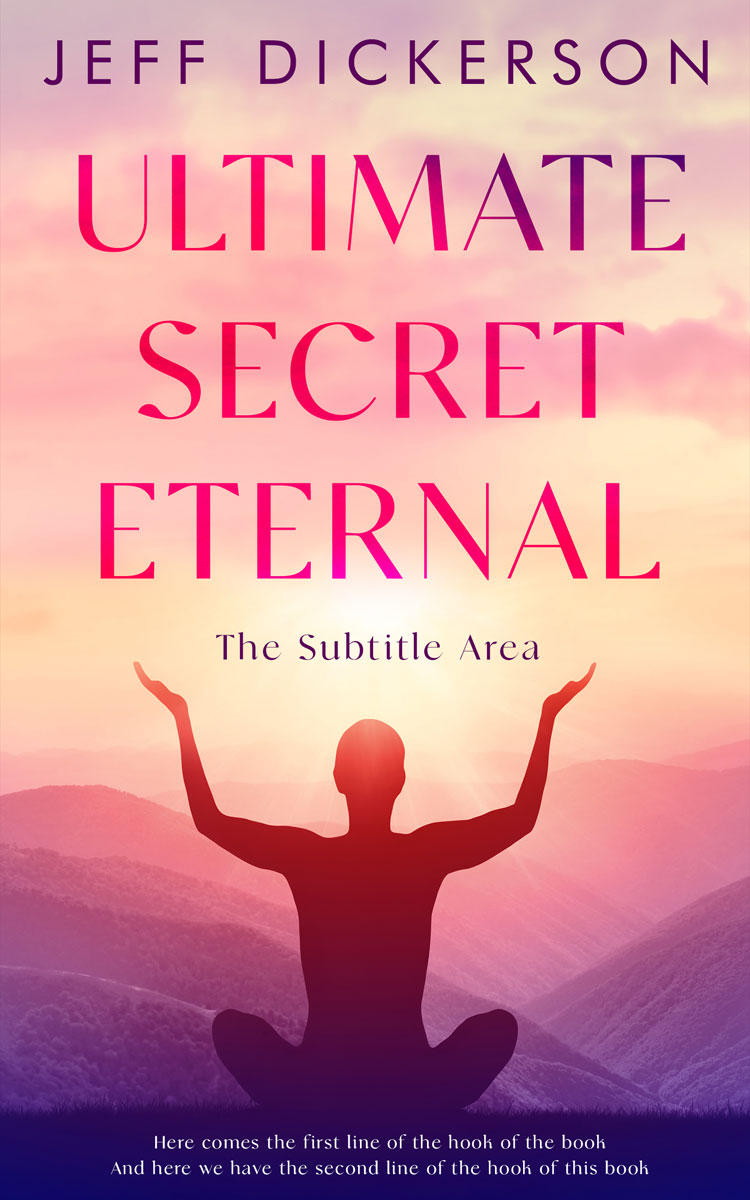 2D view of Mandys Pink #11140 - Premade Health & Mind & Body Book Cover