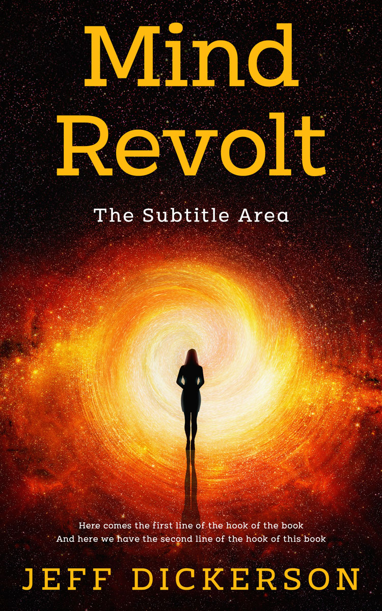 2D view of Premade Health & Mind & Body Book Cover - Graphite