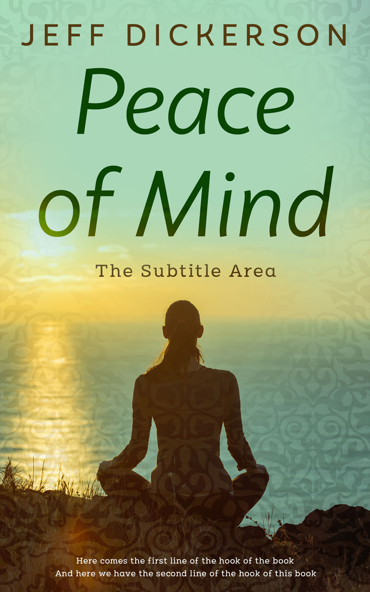 2D view of Sprout #11159 - Premade Health & Mind & Body Book Cover