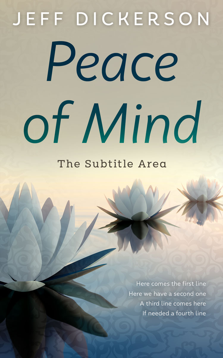 2D view of Ash #11160 - Premade Health & Mind & Body Book Cover