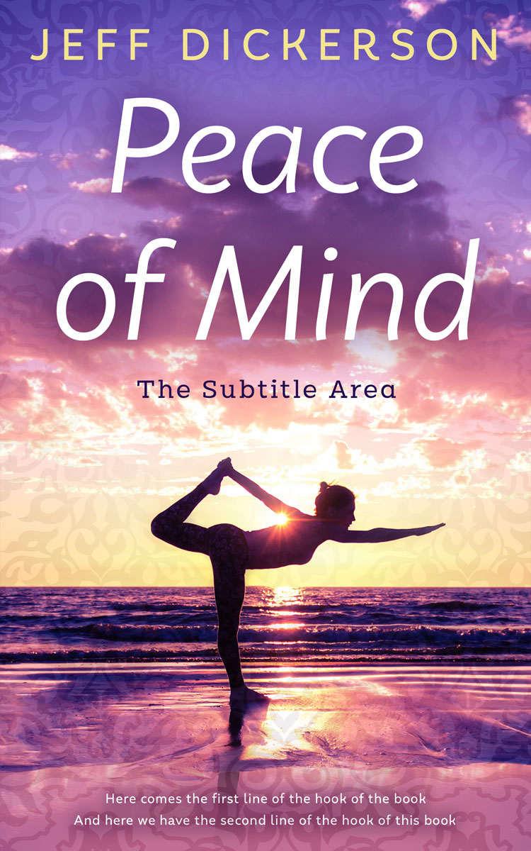 2D view of Trendy Pink #11163 - Premade Health & Mind & Body Book Cover