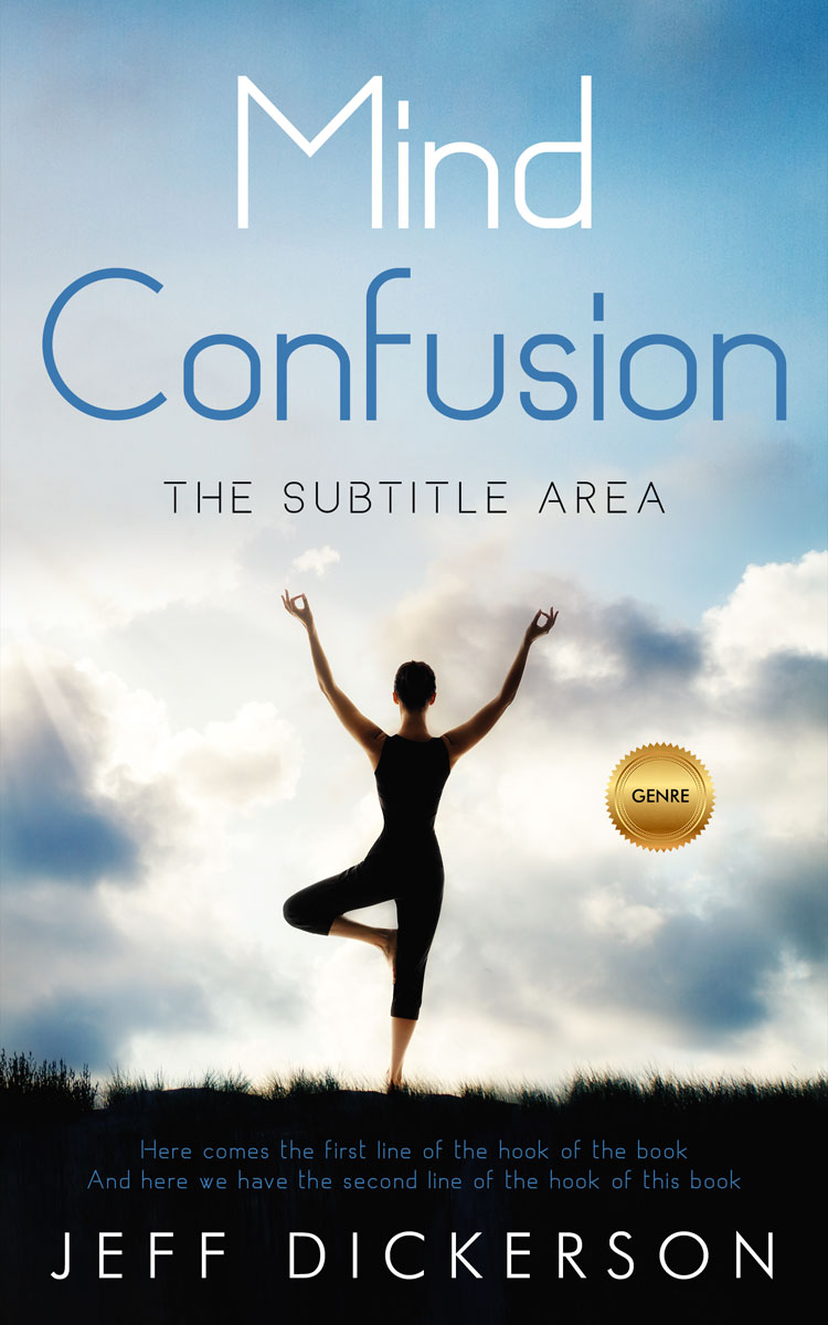 2D view of Premade Health & Mind & Body Book Cover - Geyser