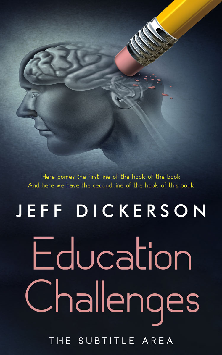 2D view of Mirage #11201 - Premade Self-Improvement & Self-Help Book Cover