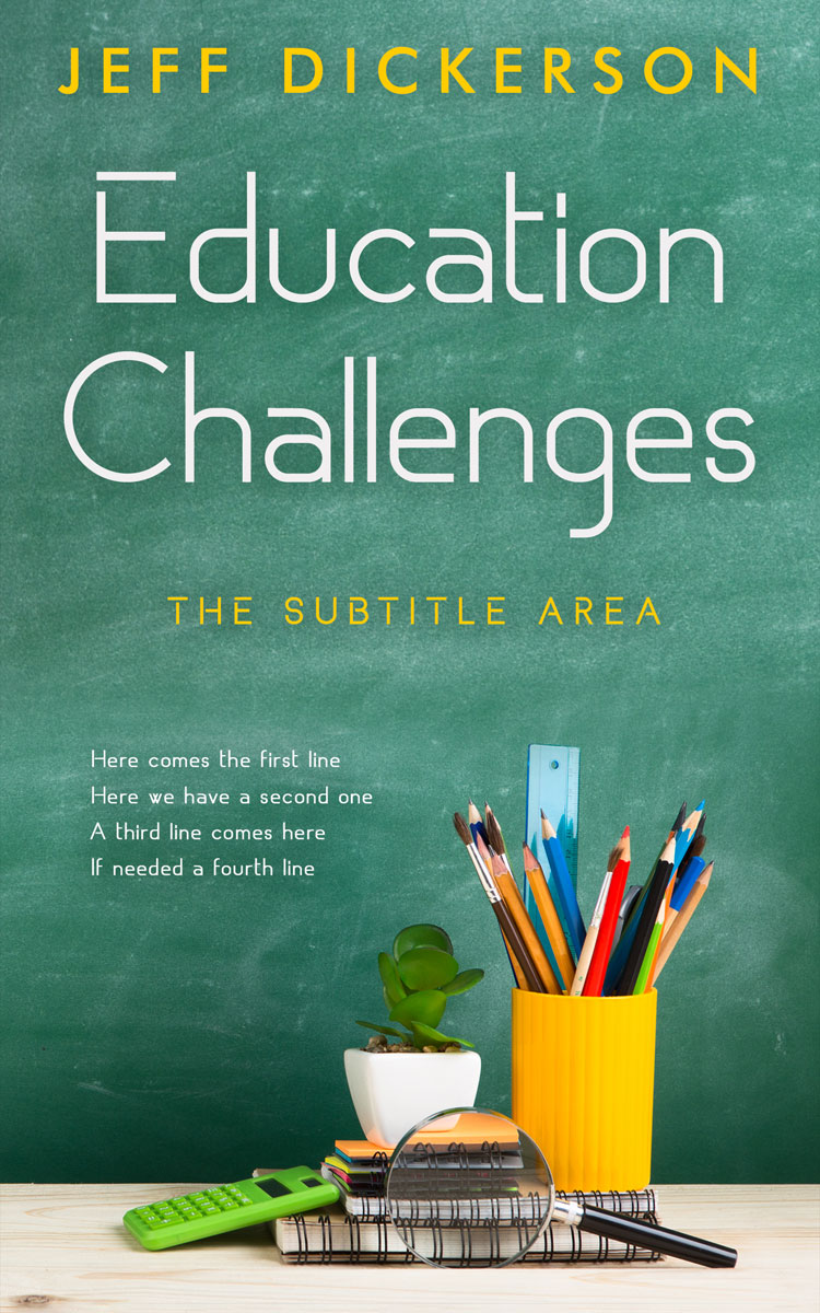 2D view of Viridian #11208 - Premade Family & Parenting Book Cover | BookCoverZone