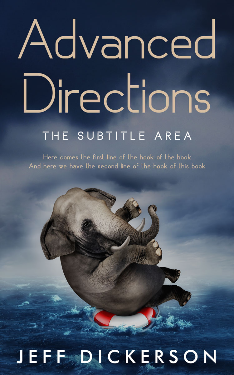 2D view of Pickled Bluewood #11220 - Premade Self-Improvement & Self-Help Book Cover