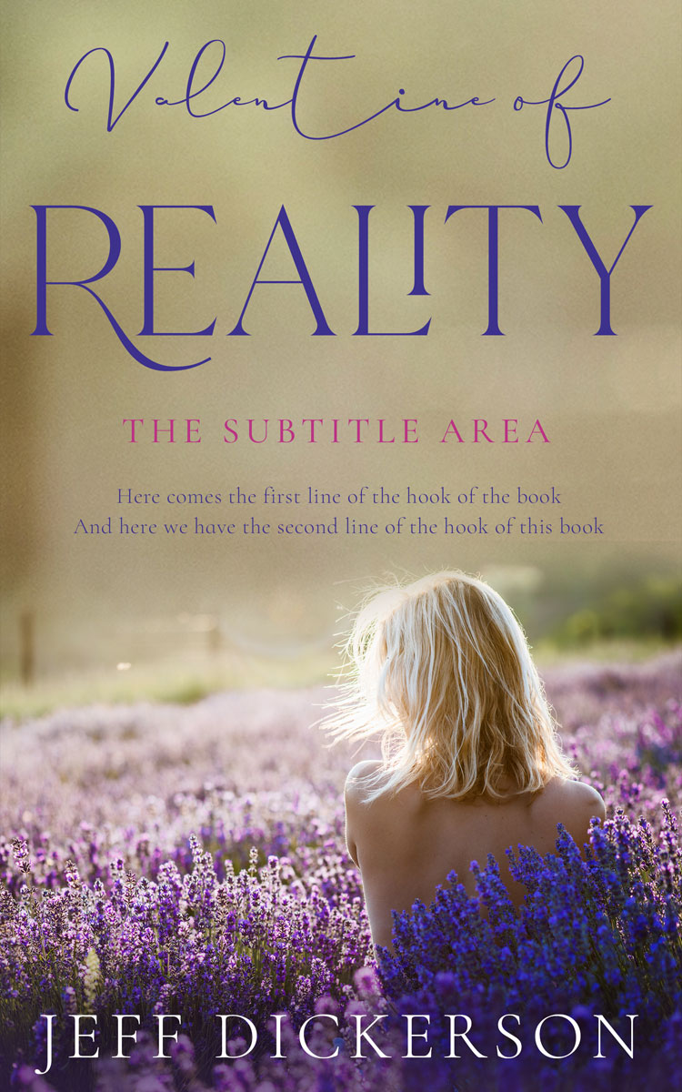 2D view of Premade Erotica Book Cover - Hillary