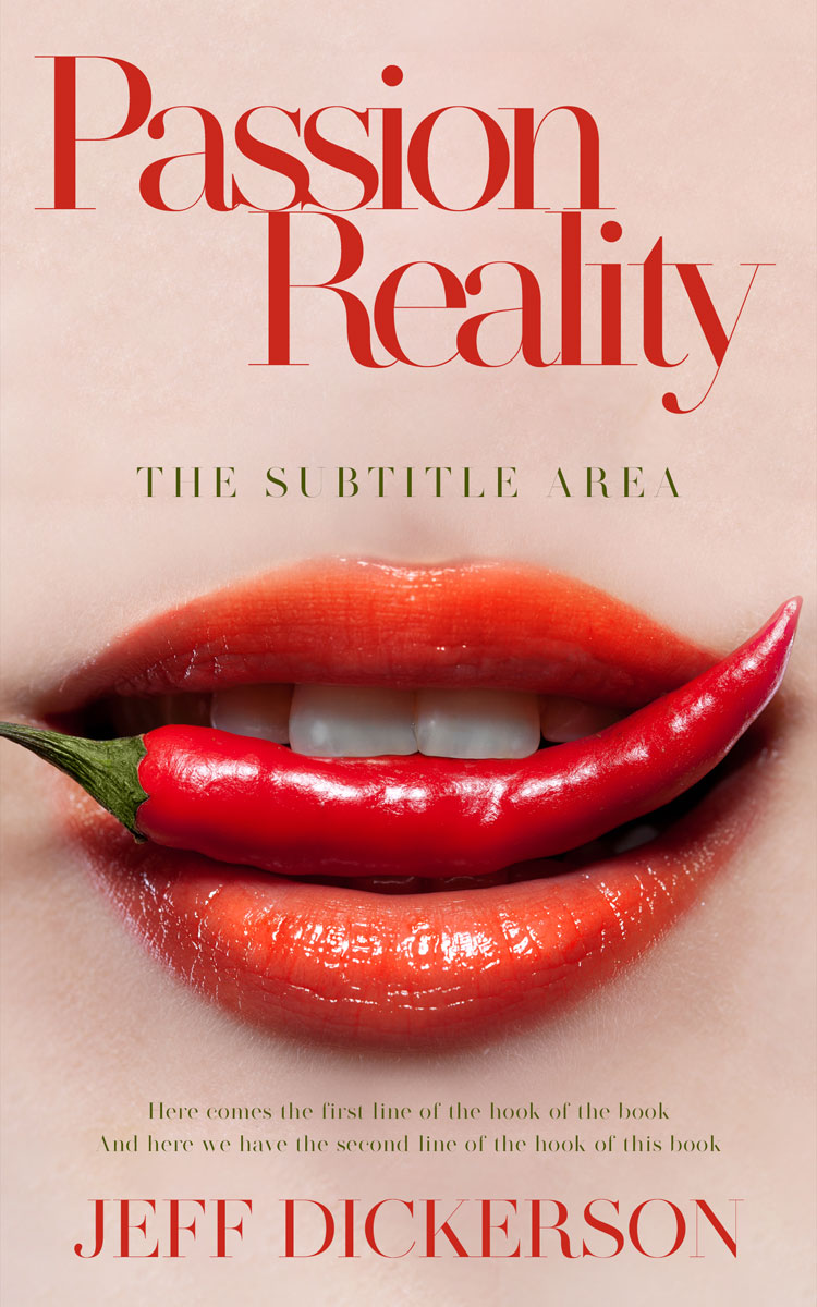 2D view of Premade Erotica Book Cover - Cavern Pink