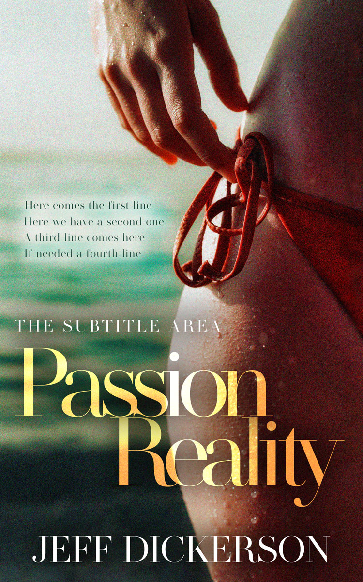 2D view of Premade Erotica Book Cover - Sisal