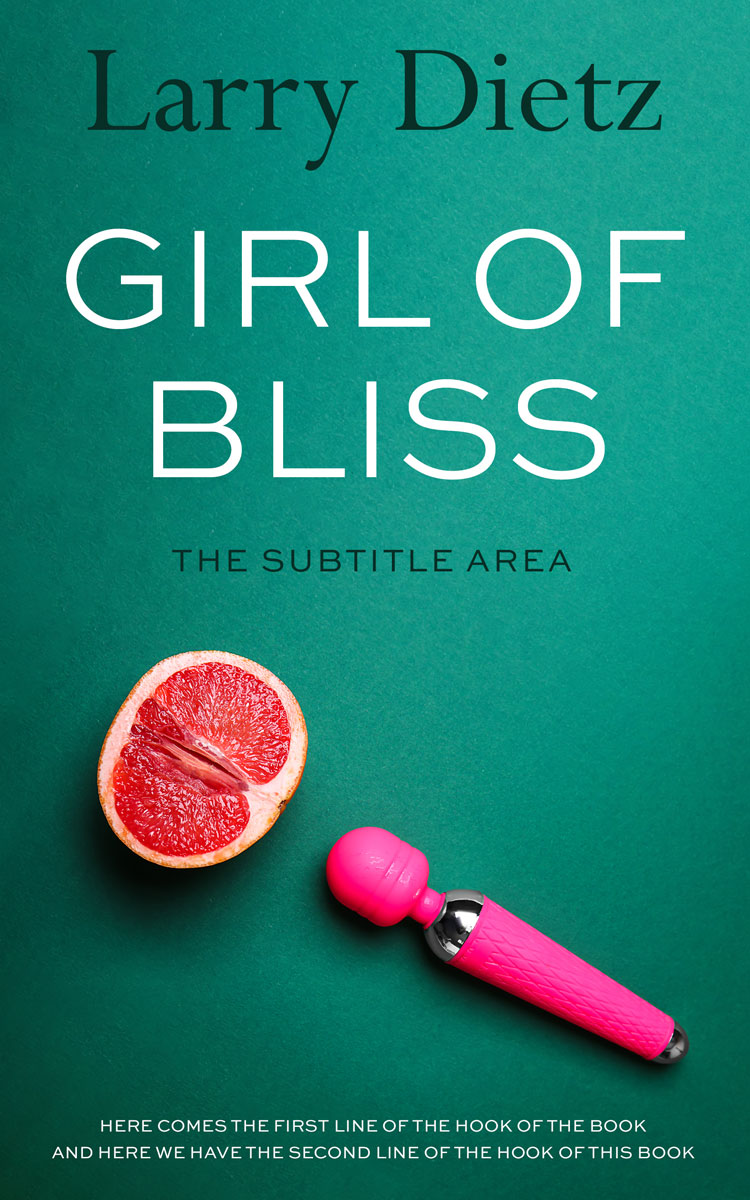 2D view of Premade Erotica Book Cover - Elf Green