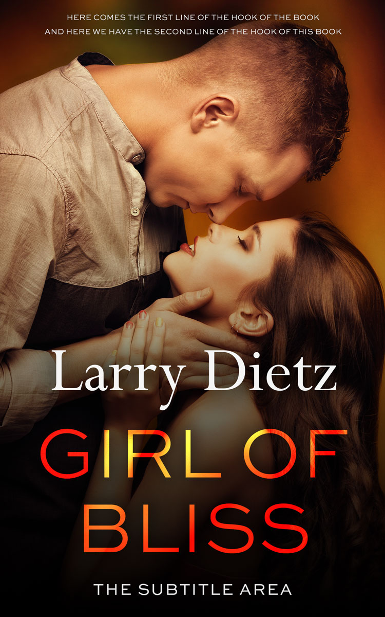 2D view of Premade Erotica Book Cover - Whiskey