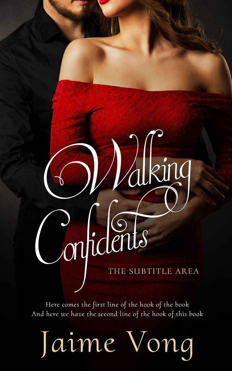 2D view of Premade Erotica Book Cover - Contessa