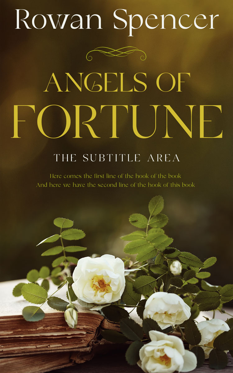 2D view of Premade Romance Book Cover - Woodrush