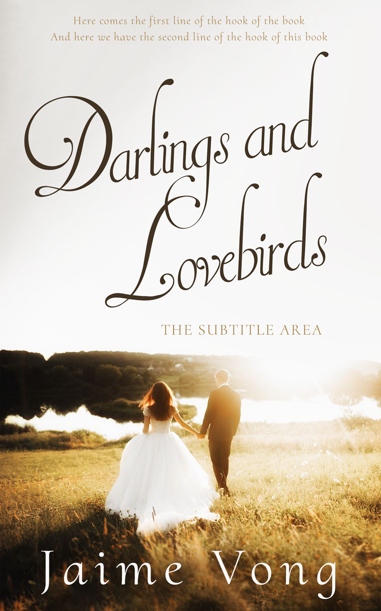 2D view of Black Marlin #11345 - Premade Romance Book Cover