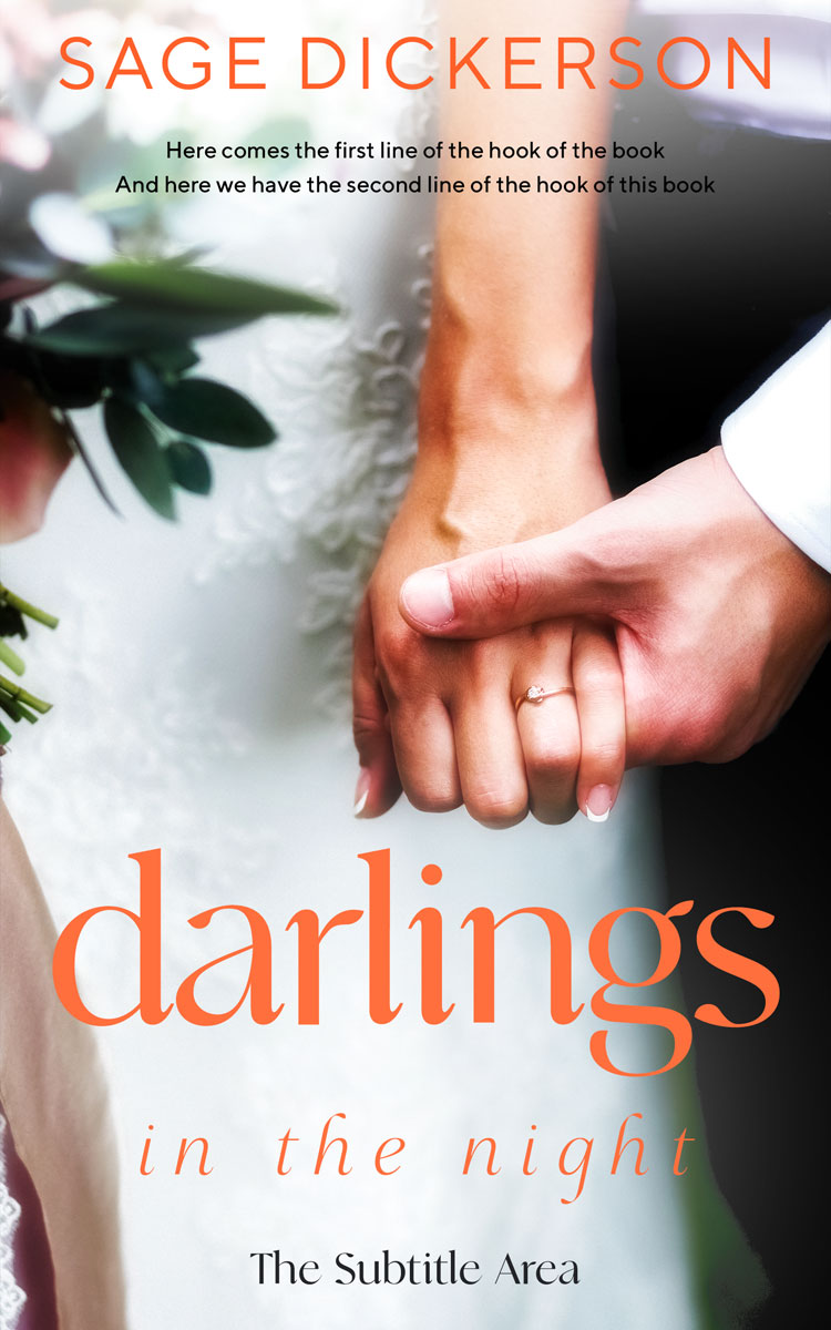 2D view of Heavy Metal #11375 - Premade Romance Book Cover