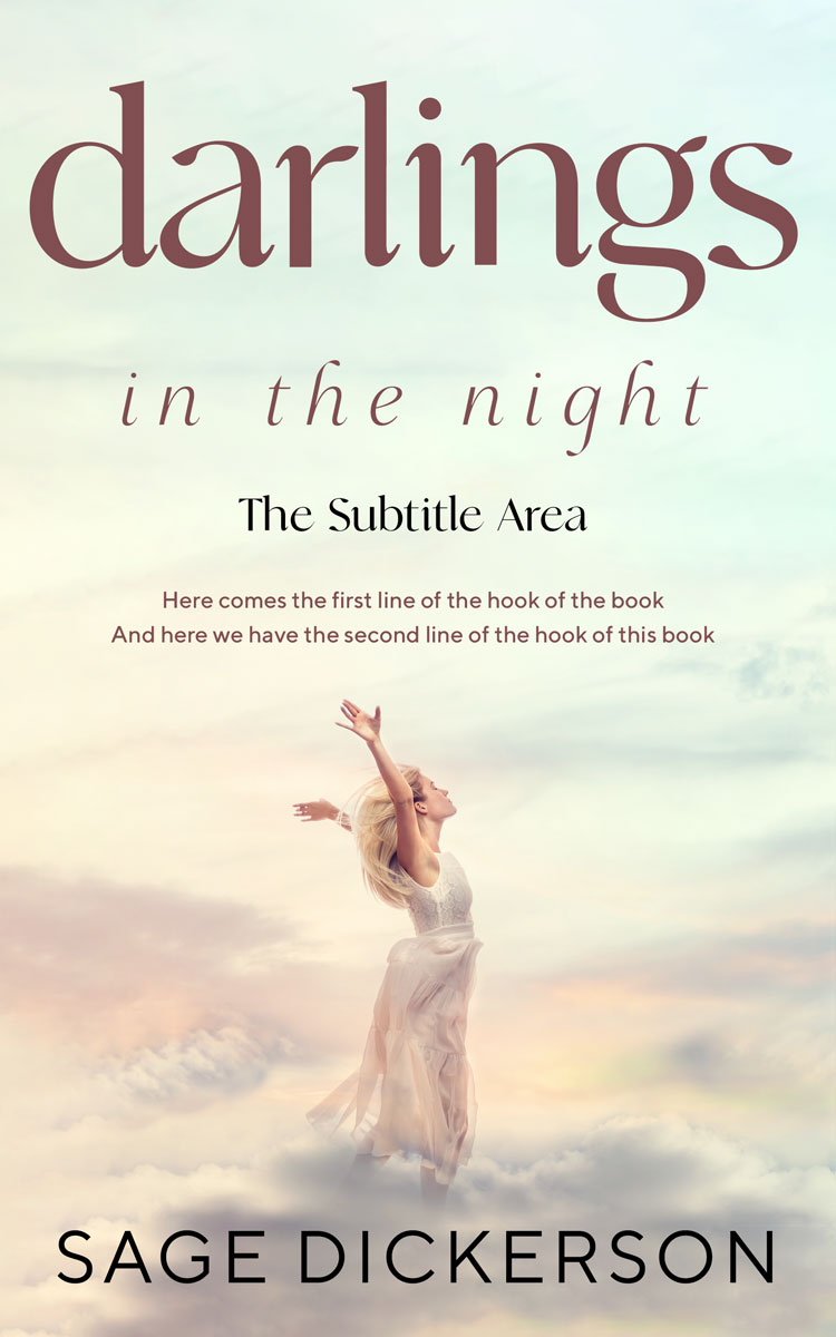 2D view of Satin Linen #11381 - Premade Romance Book Cover