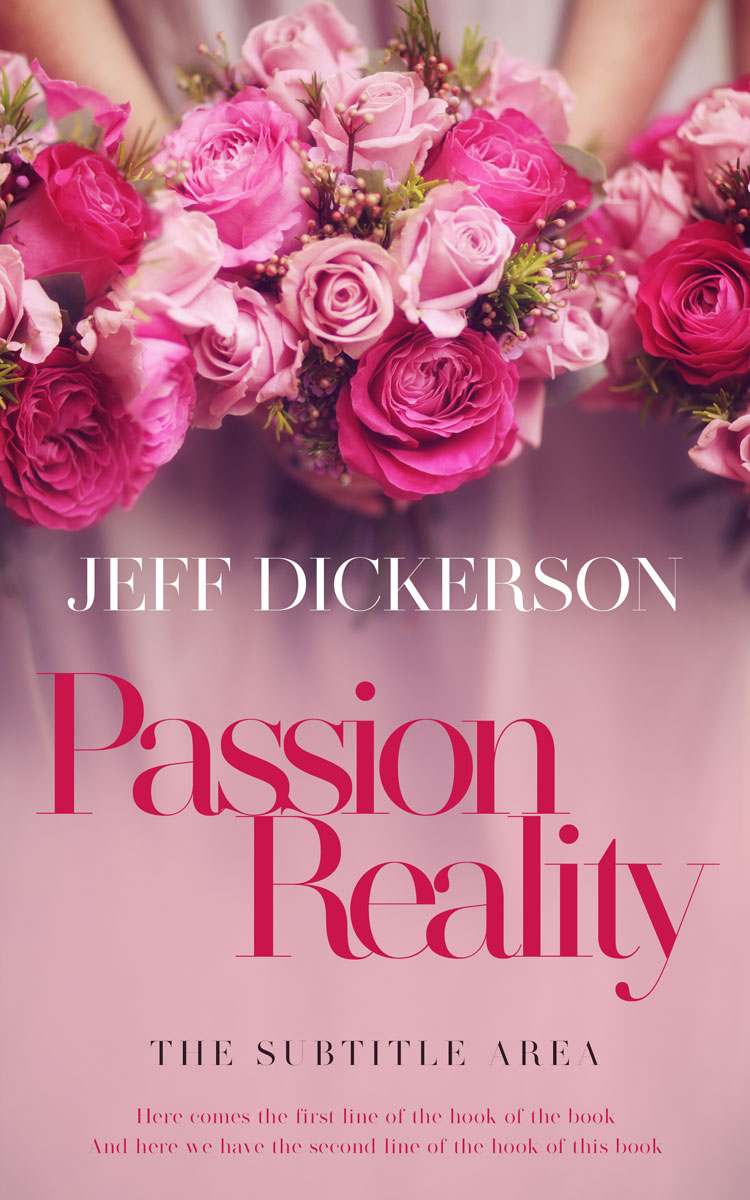 2D view of Careys Pink #11382 - Premade Romance Book Cover