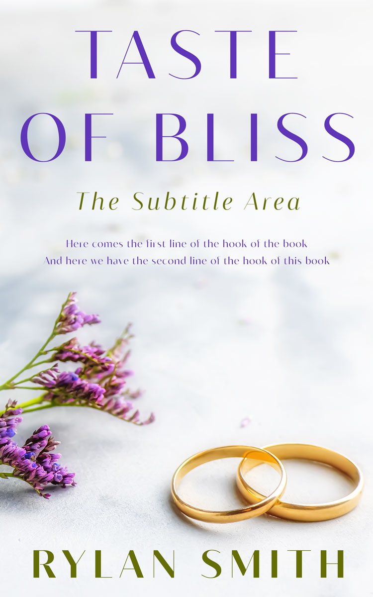 2D view of Athens Gray #11423 - Premade Romance Book Cover