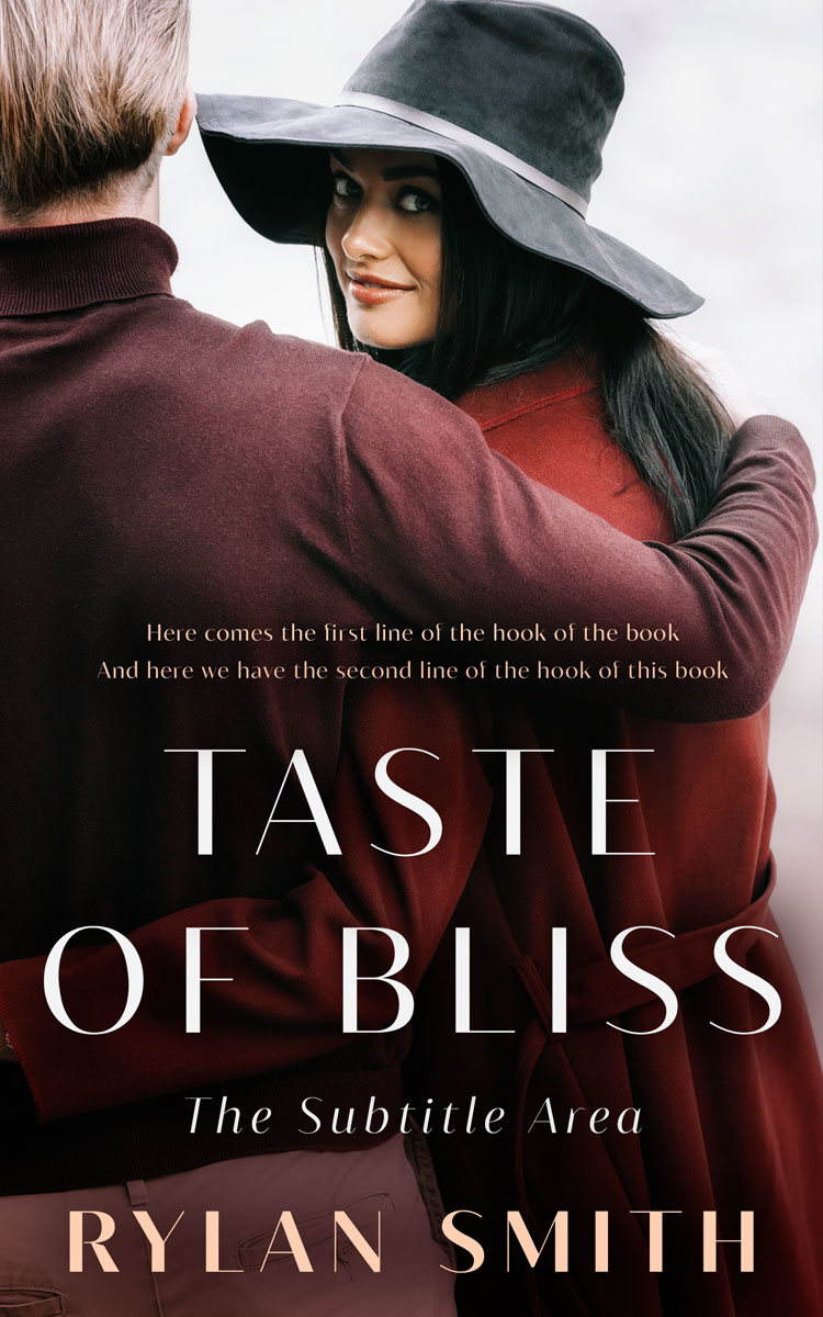 2D view of Premade Romance Book Cover - Wafer