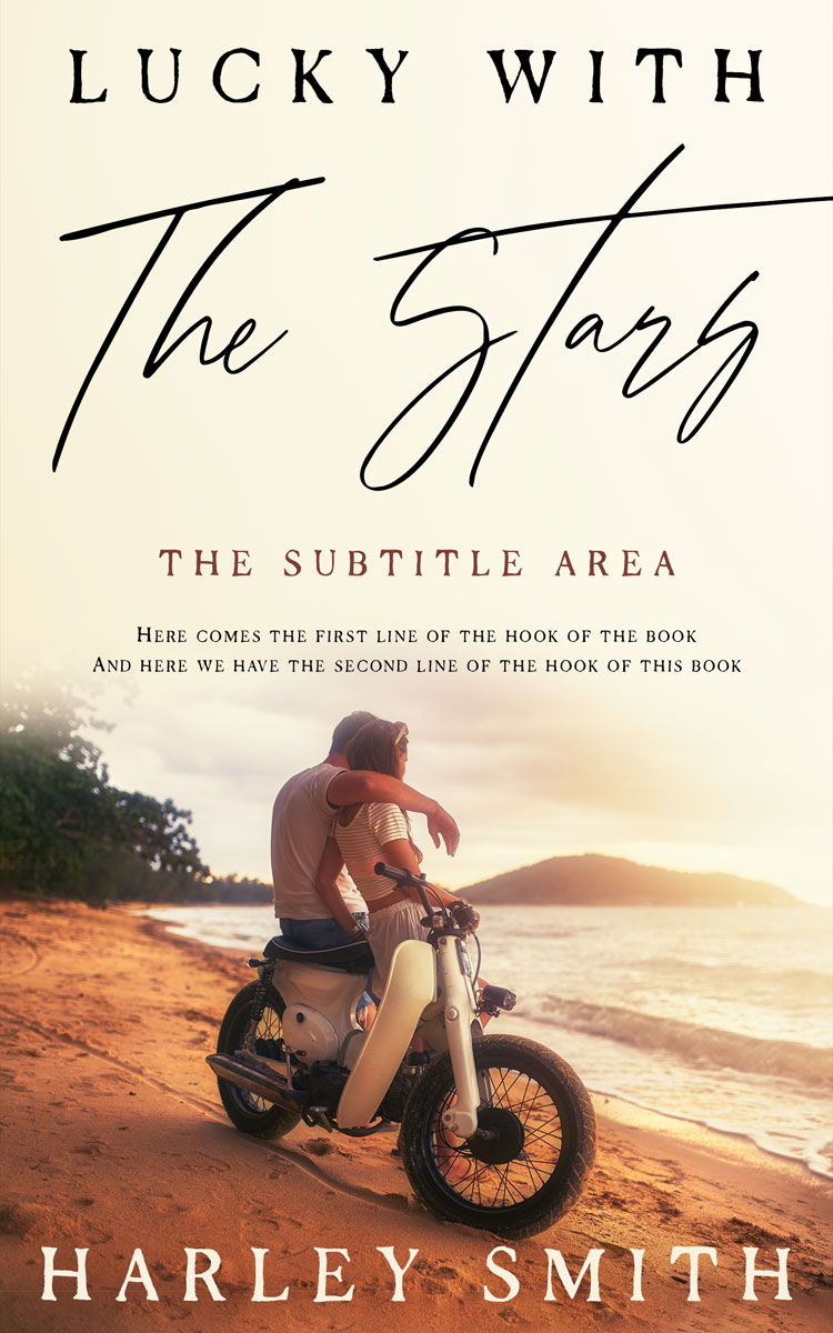 2D view of Coconut Cream #11433 - Premade Romance Book Cover