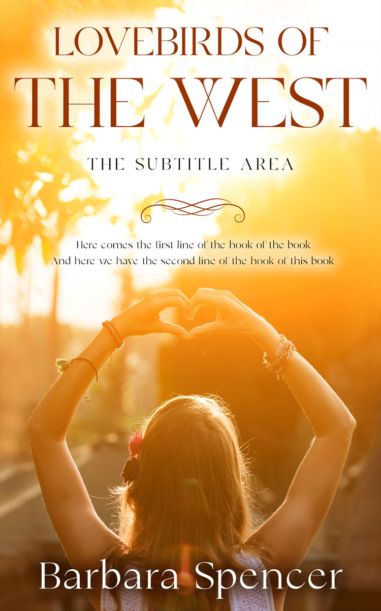 2D view of Premade Romance Book Cover - Brandy Punch