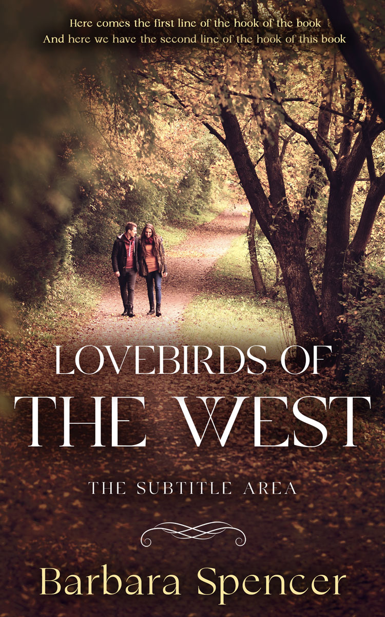 2D view of Premade Romance Book Cover - Treehouse