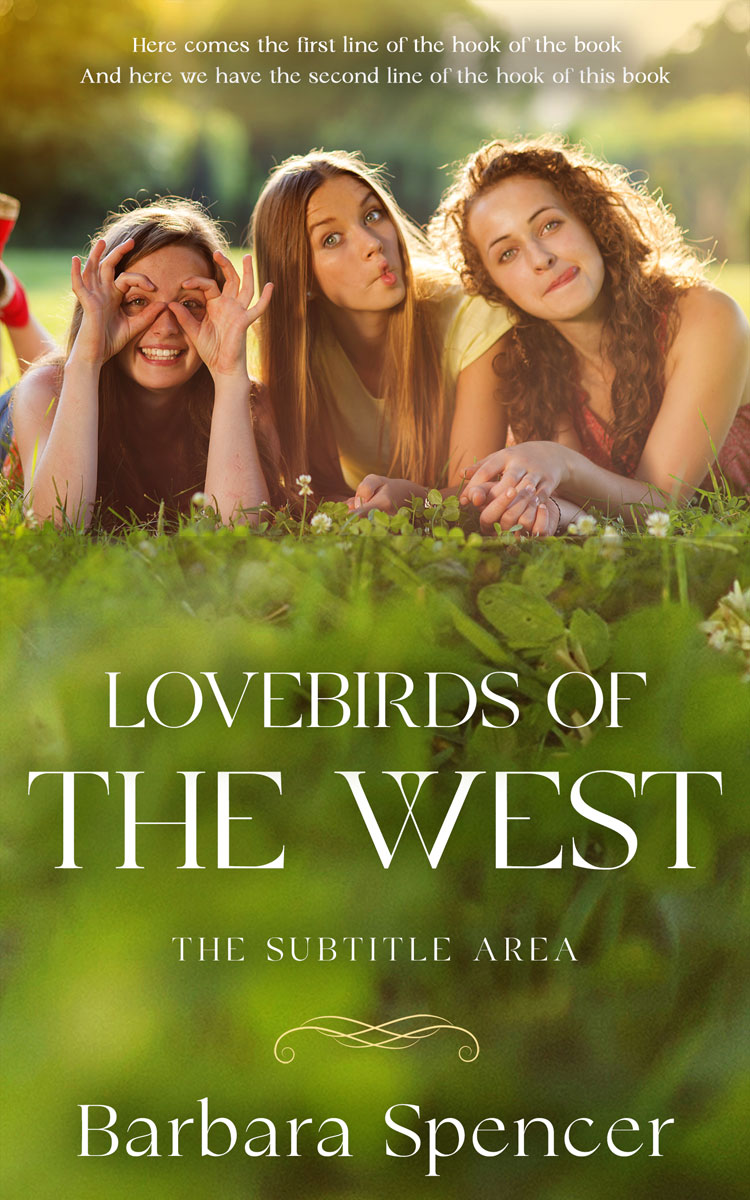 2D view of Premade Teen & Young Adult Book Cover - Crete