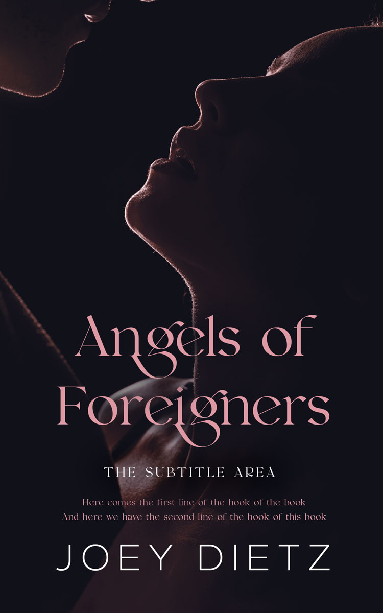 2D view of Premade Erotica Book Cover - Cinder