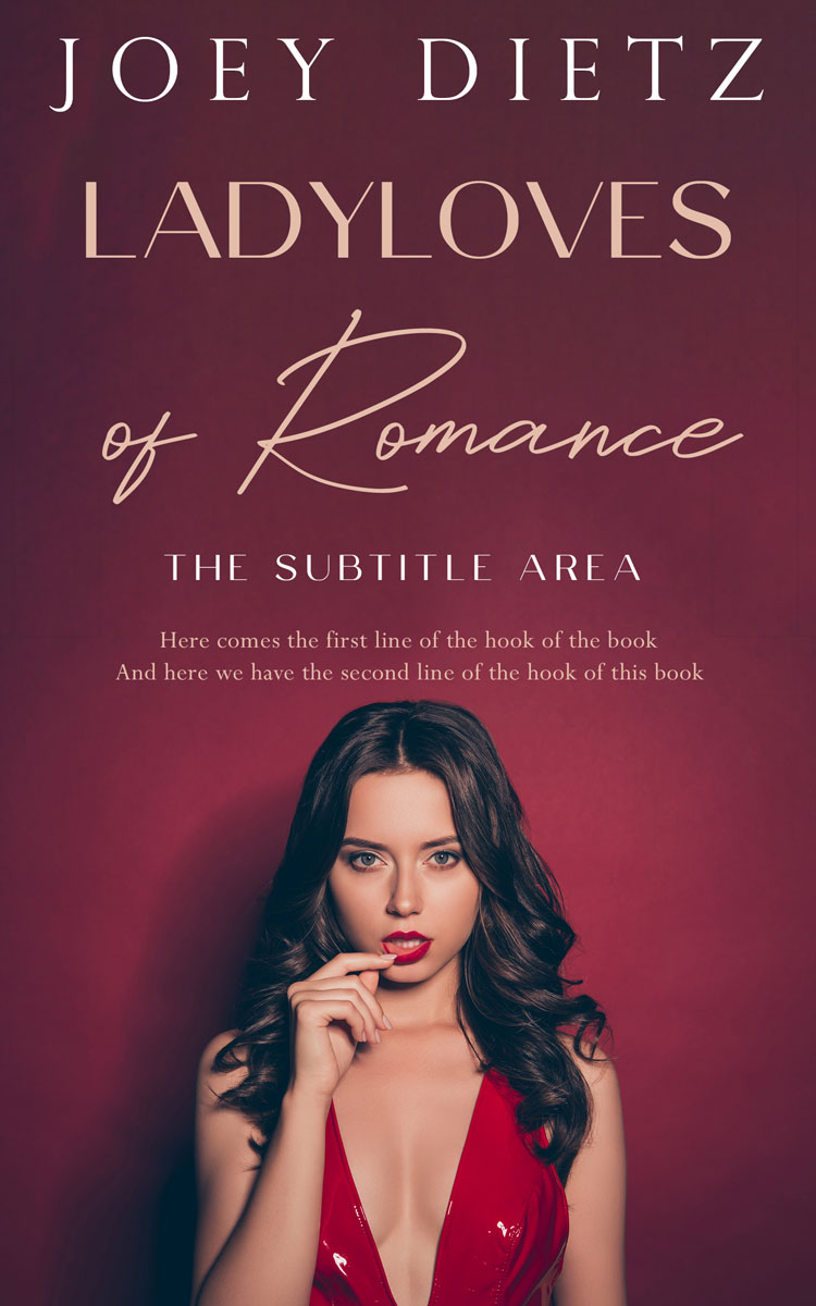 2D view of Premade Erotica Book Cover - Tawny Port