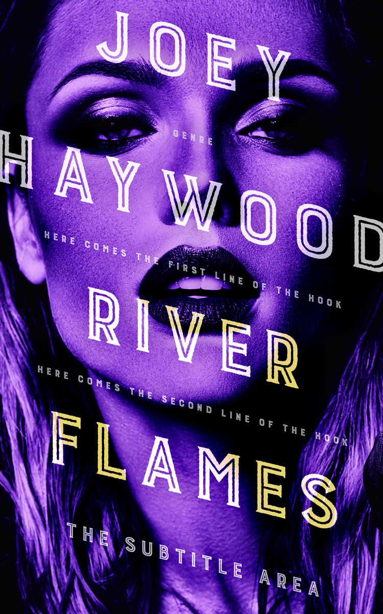 2D view of Premade Erotica Book Cover - Light Wisteria