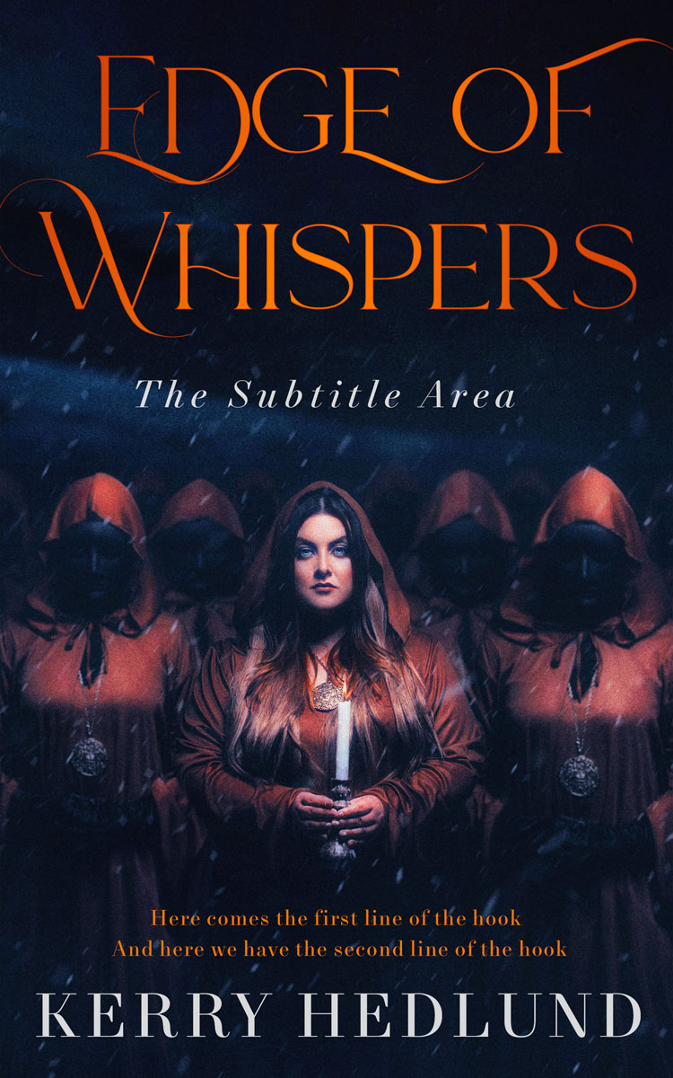 2D view of Premade Fantasy Book Cover - Mirage