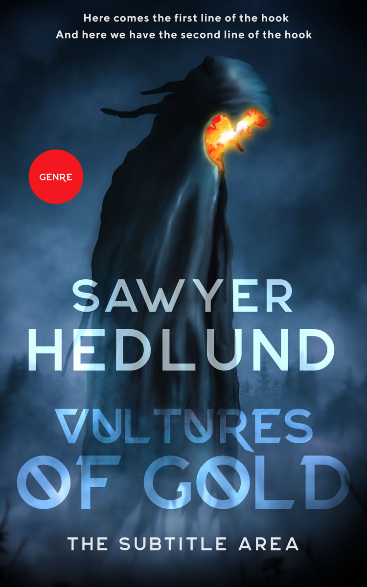 2D view of Premade Fantasy Book Cover - Big Stone