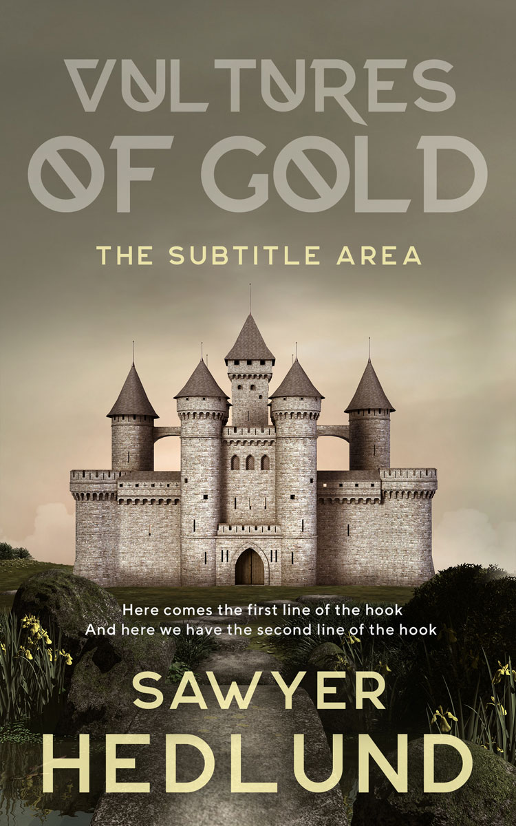 2D view of Makara #11552 - Premade Historical Book Cover