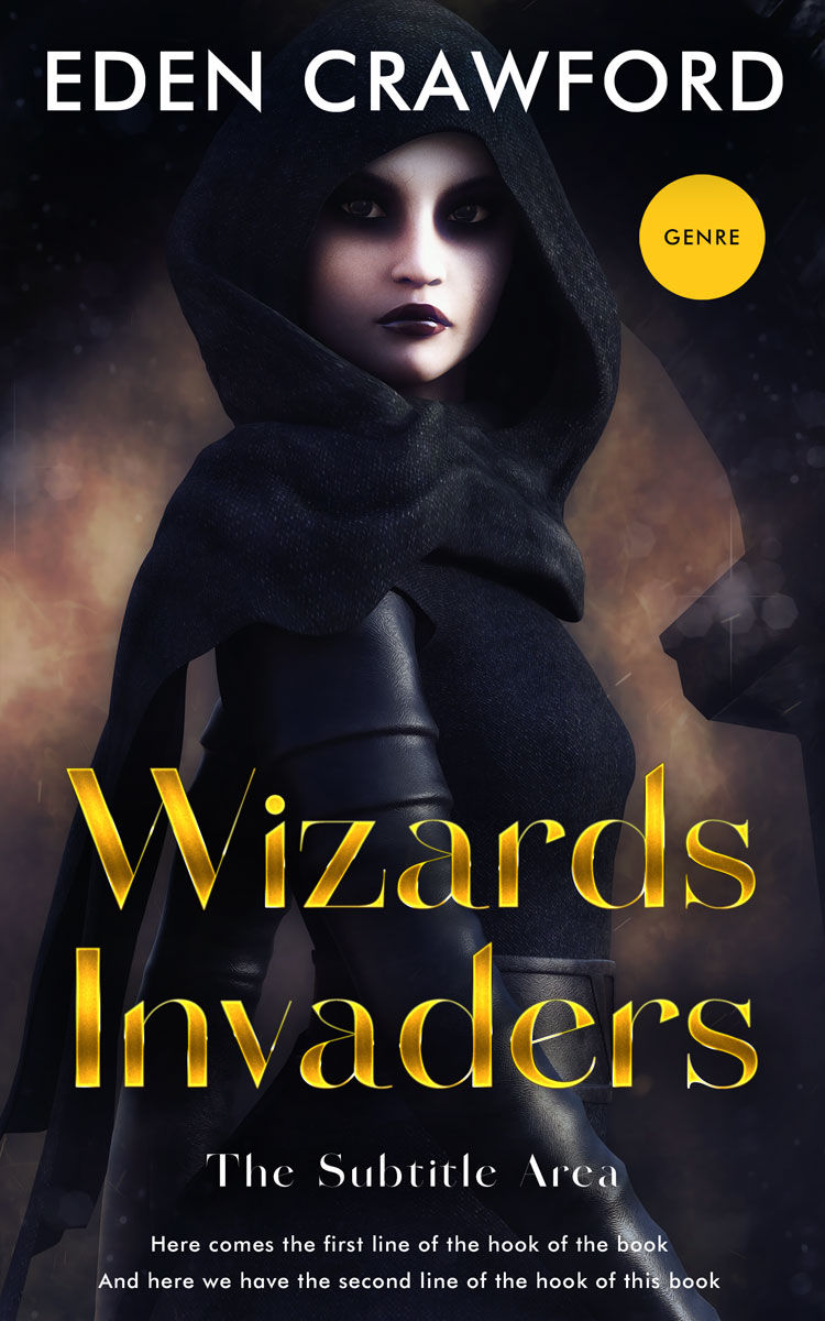 2D view of Premade Fantasy Book Cover - Baltic Sea