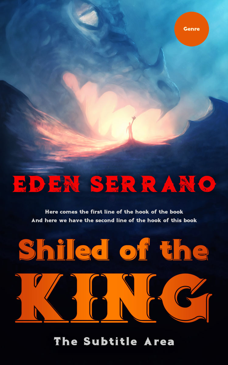 2D view of Terracotta #11729 - Premade Fantasy Book Cover | BookCoverZone