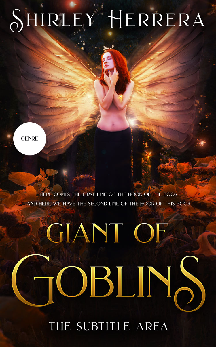 2D view of Copperfield #11743 - Premade Fantasy Book Cover