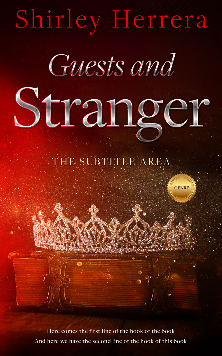 2D view of Premade Fantasy Book Cover - Mojo