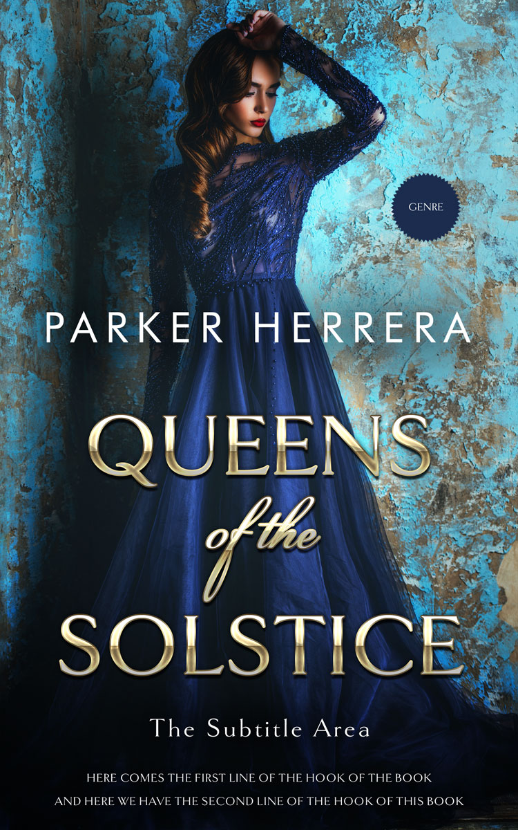 2D view of Mirage #11772 - Premade Romance Book Cover