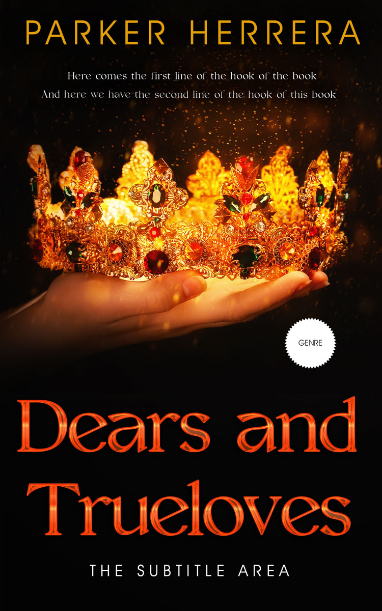 2D view of Asphalt #11784 - Premade Fantasy Book Cover