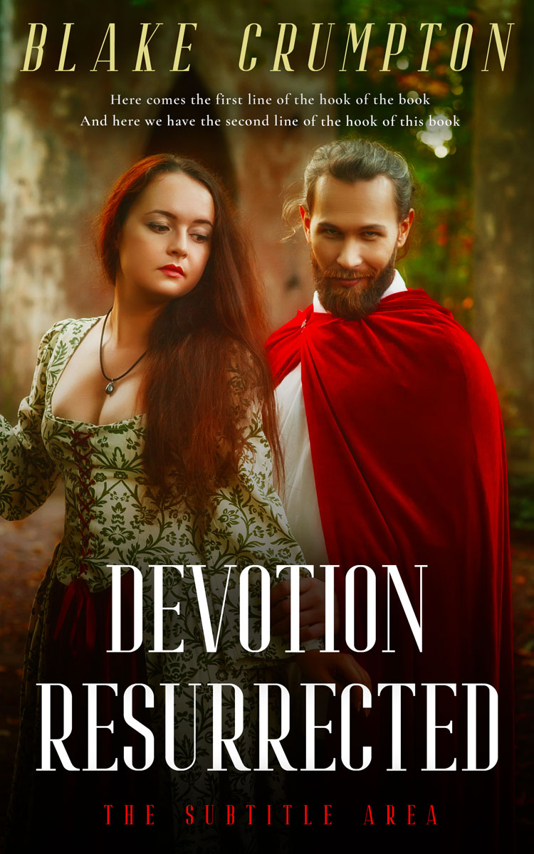 2D view of Graphite #11804 - Premade Historical Book Cover