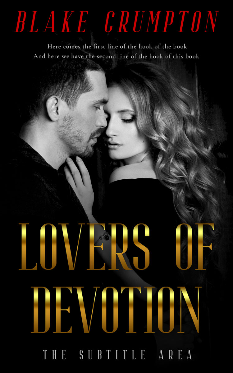 2D view of Sandal #11817 - Premade Romance Book Cover